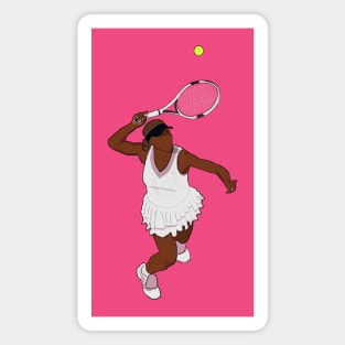 Serena Williams Serve Magnet